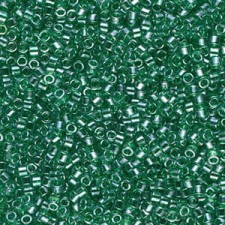 Miyuki delica Beads 11/0 - Transparent green luster DB-1889
